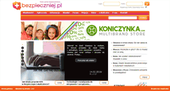 Desktop Screenshot of bezpieczniej.pl